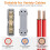 10PCS 10 AWG Wire Connector Nut Kit, 60A Quick Wiring Connection Terminal, Splicing Quick Wiring Connection Terminal 4