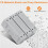 10PCS 10 AWG Wire Connector Nut Kit, 60A Quick Wiring Connection Terminal, Splicing Quick Wiring Connection Terminal 5