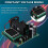 900W Boost Converter Current Constant Voltage Module DC9-60V Input DC10-120V Output Voltage Transformer Regulator 5