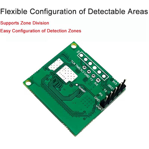 60G 4 Transmitter 4 Receiver High-Precision Multi-Target Human Movement Track Sensing LD6001A  Module
