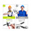 20pairs Solar Panel Connectors, Male/Female 1000V Solar Panel Cable Connector IP67waterproof,2assembly Wrenches 4