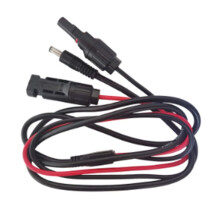 DC5521 Solar System  Storage Battery Solar Connector PV Panel Sealing Plug Wiring Cable