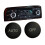 For   Car Air Conditioning  Knob AUTO Button Cover OFF Panel Round Accessories 7