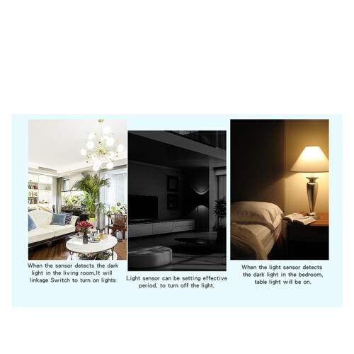 Tuya ZigBee Light Sensor  Home Illumination Sensor APP Linkage Control Brightness Detector Illumination Automation