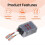 300W MPPT Solar Charge Controller 10-30V Adjustable Voltage Controller Real- Monitoring Output Voltage Controller 2