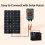 300W MPPT Solar Charge Controller 10-30V Adjustable Voltage Controller Real- Monitoring Output Voltage Controller 3