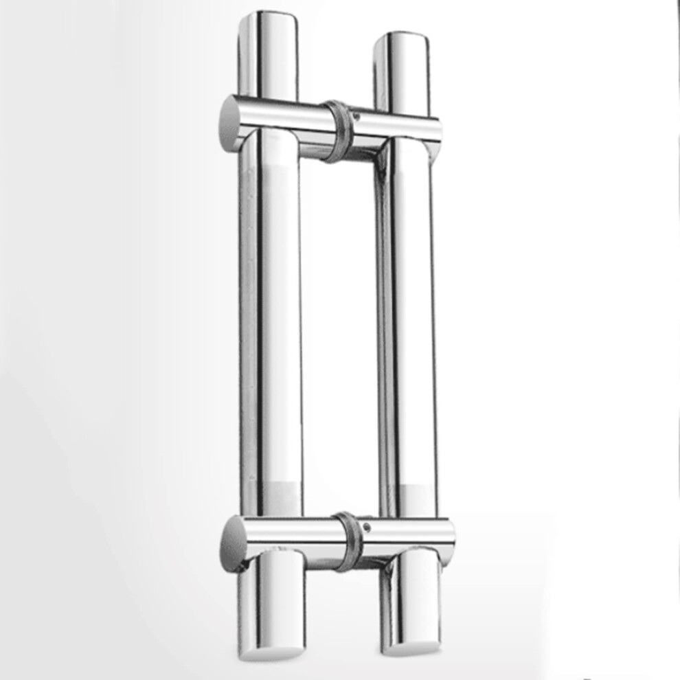 Heavy Duty Stainless Steel Barn Door Handle 100Cm Double Sided Glass Shower Pull With Rustresistant Finish 9330225262268