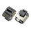 10PCS RJ45 Connector Special 8P8C Short Body Modular Plug Male with Shielded Shell for Network Cable 7