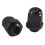 30 Pcs PG7 Waterproof Connector Gland Black for 4-7mm Diameter Cable 2