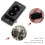 Black 2 Pin IEC320 C8 Screw Mount Inlet Plug Socket AC 250V 2.5A 6 Pcs 5