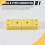 Yellow Plastic Shell K Type Thermocouple Plug Socket Connector Set 5