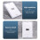 Ny 1-  VäGg Face Plate Panel Cover Coupler Outlet Extender 3D 1080P Vit 3