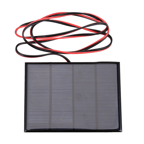 Cargador de MóDulo de Celda PequeñA de Panel Solar de 1.5W 12V con Cable de 1M