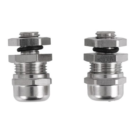 2 pieces M8 waterproof Disengagement Cable gland for 2-5mm cable wire