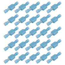 50pcs Female & Male Fully Insulated Wire Terminals Connector Nylon Spade Connectors