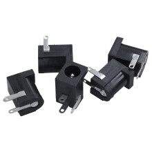 5 Pieces 5.5mmx2.1mm Power Jack Socket Female Panel Mount Connector