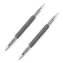 2-Teiliges Doppelkopf-Nagelsetzer, 3/32 & 1/8 Zoll Federnagel-Set, Hammerloses Nagelsetzer-Stanzset, Werkzeug zum Entfernen Von TüRscharnierstiften
