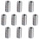 20 Pcs Thread Reducing Nuts, M8 Male to M6 Female Thread Screw Sleeve Bolt Conversion Nuts, Threaded Reducers Adapters 8