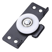 Hardware Accessories 10 Sets of Sliding Door Wardrobe Pulleys Wooden Door Sliding Door Silent Sliding Door Wheels Black