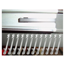 Early 2Inch Double Loop Tool Box Drawer Slide Clips Snap Tool Box Accessories Replacement Parts (12PCS)