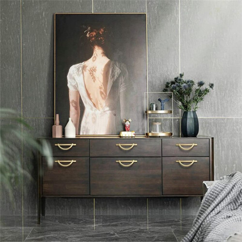2Pcs Gold Cabinet Pulls Drawer Pulls Half Moon Shape Cabinet Pulls Drawer Dresser Handles Kitchen Cupboard Handles A 2