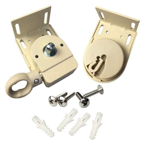 Cordless Bracket Kit, Mounting Bracket for Indoor/Outdoor Sunshade Roller Shutter Replacement 2