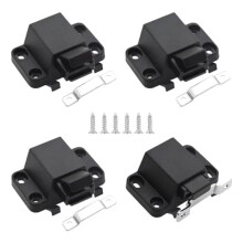 Self Closing Push Door Latches Hardware Kitchen Cabinet Push Latches Drawer Locks Push Pull Tips RV Wardrobes