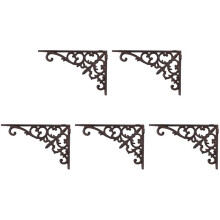 5X Cast Iron Plant Hanger Flower Basket Hook for Indoor Outdoor Bird Feeder Lantern Planters Pots Wind Chimes
