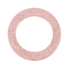 400pcs 12mm X 18mm X 1.5mm Copper Flat Washer Ring Sealing Fitting