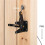 2X Self Locking Gate  for Wooden Fence Heavy Duty, Steel Spring Cable Pull String Gate Hardware Gate Lock 5