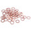 200 Pcs Copper Crush Washer Flat Seal Ring Fitting 6mm X 10mm X 1mm 3