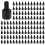 400x Motherboard Nylon Hex Standoff Threaded Spacer M3 Thread 6+6mm Black 1