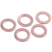 200 Pcs Rondelle en Cuivre Crush Rondelle D'Etancheite 6mm X 10mm X 1mm