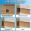 Support de Solive Dissimulé 8 PièCes, Support de Solive LéGer à  DissimuléE ExtéRieure de 2 Pouces X 4 Pouces, Support de Solive en Acier Enduit 5