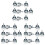 30Pcs/Lot UNC6 -32 M3.5 Hand Screw for GPU Holder PSU Computer Case Side Panel Screws PC Assemble WaterCooling Silver 1