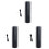 3X Reusable Plastic Chicken Wire Fence Mesh  Durable Hexagonal Mesh DIY Project(Black) 1