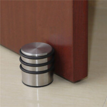 4X Stainless Steel , Household Anti-Collision Door Stop, Perforation-Free Silent Door Stop