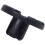 100 Pcs Plastic Rivets for Clip Screw Type Fastener, Black 9
