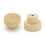 60Pcs Wooden Drawer Knobs, Furniture Knobs, Wooden Cupboard Knobs for Cabinets and Drawers, Round Wooden Knobs 3