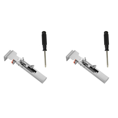 2X Adjustable Drawer Fixing Clamp, Adjustable Drawer Fixing Clips, Cabinet Hardware Jig, Drawer Face Clamp