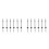 25cm Solar Hanger Bolts Solar Panel Roof Mounting Screws M10 Solar PV Panel Mounting Bracket for Fixing Solar Panel 12Pc 1