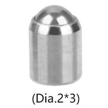 40 Stücke 2X3mm Edelstahl Kugelstößel Feder Kugel Stößel Drücken Passend Kugel Feder Kugel Stößel Stelle Schrauben Bolzen