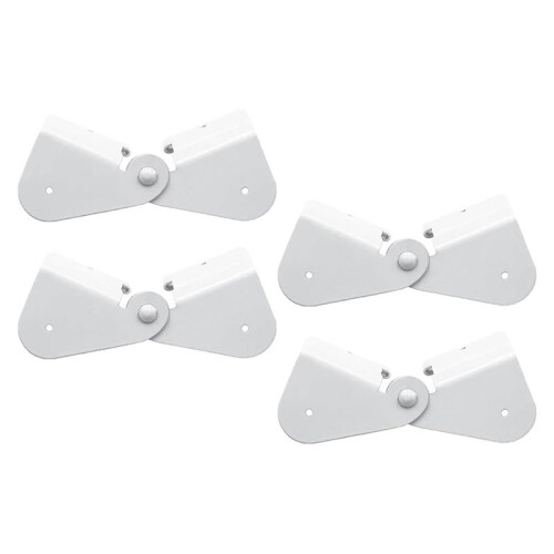 8 Pack Gutter Downspout Extensions Gutter Hinges Downspout Extension for Rectangle or Square Downspout 1