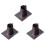 3X Rain Chain Gutter High-Quality Arched Rain Chain Gutter Adapter for Rainwater Pipe Outlet 1