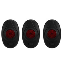 3X Elektrozaun-Warntester, Blitzsignalleuchte, Elektrozaun für Vieh Zaunspannungsalarm-Fehlerfinder