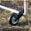 2pcs 6 Inch Gate Wheel Gate Caster Kit Heavy Duty Gate Helper Wheel Gate Support Wheel Black 1