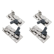 4 Pack Tip-Out Tray Hinges for Sink-Front Drawer, Sink Front Tip-Out Trays Hinges False Front Cabinet Clips