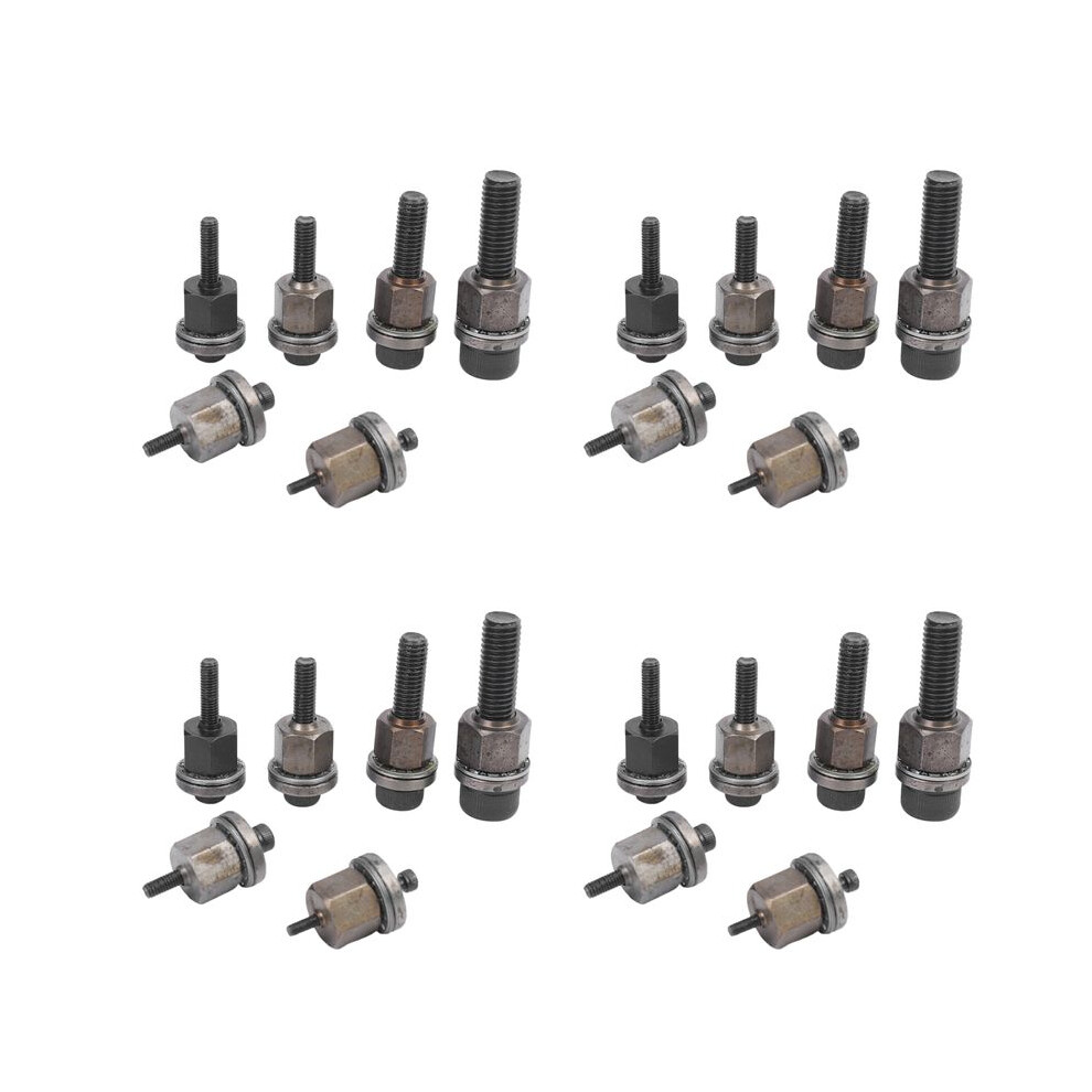 24Pcs Hand Rivet Nut Nuts Simple Installation Manual Riveter Rivnut Tool Accessory For Nuts M3 M4 M5 M6 M8 M10 6033646990040