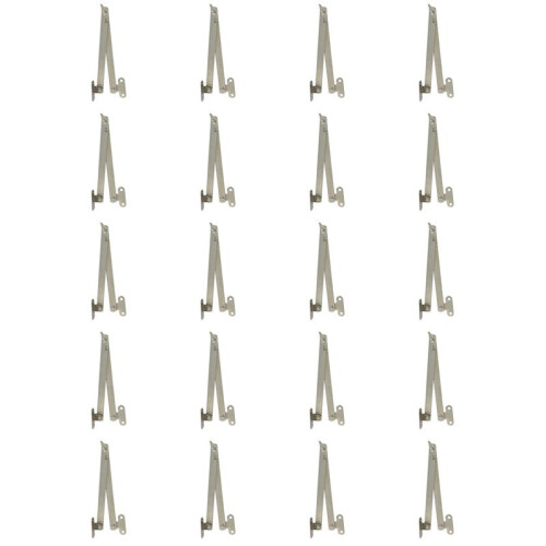 20X Möbel Skåpdörr Reception Vikbart Lock Stöd Gångjärnshållare