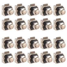 20 Pièces Camping-Car Voiture Pousser Serrure RV Caravane Bateau Moteur Maison Armoire Tiroir Loquet Bouton Serrures Meubles Porte Serrure Matériel